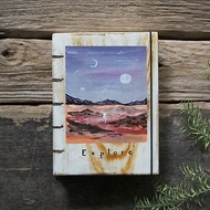 Explore to the unknown. Notebook Handmade notebook Diary 筆記本 journal
