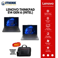 LENOVO THINKPAD E14 GEN 6 (INTEL) 21M7003HMY (ULTRA 5 125U, 16GB, 512GB, 14" WUXGA, BLACK/GREY, W11 