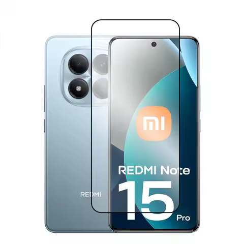 For Redmi Note 15 Pro Glass For Redmi Note 15 Pro 4G 5G Tempered Glass 2.5D Full Cover Screen Protec