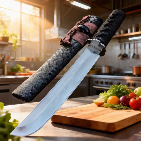 High-hardness pig and sheep slaughtering, butcher's meat cutting knife, kitchen accessories, high-ca