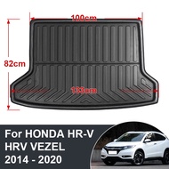 BOOT MAT REAR TRUNK FIT FOR HONDA HR-V VEZEL HRV 2014-2020 2015 2016 2017  LINER CARGO FLOOR TRAY PROTECTOR CARPET