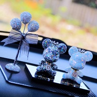 Car Creative Cute Air Outlet Aromatherapy Perfume Personalized Custom Letters Violent Teddy Little Bear Cartoon Ornaments