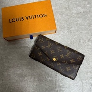 正品Lv M60531經典Sarah老花長夾