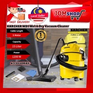 NEW MODEL💯 Karcher WD1 Classic Wet & Dry Multipurpose Vacuum Cleaner 1200W/15L Vacum Kereta Vacum Ru