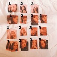 BLACKPINK KILL THIS LOVE ALBUM JENNIE LISA ROSE JISOO PC PHOTOCARD