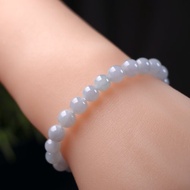 冰種紫羅蘭翡翠手珠手鍊 | 天然緬甸玉A貨翡翠 | 送禮