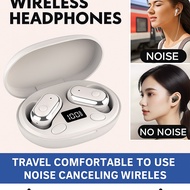 【Active Noise Cancelling】JC-Milson Wireless Noise Cancelling Over-Ear Earbuds/Bluetooth 5.3/40H Play