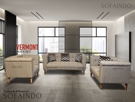 Sofa Set Minimalis - VERMONT (Sofaindo sofa set 321 minimalis modern elegan)