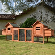 Outdoor chicken coop wooden chicken coop rabbit cage pigeon cage bird cage home rabbit house outdoor