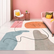 KAYE客厅地毯加厚短绒防滑沙发茶几毯家用轻奢大面积满铺卧室床边毯子 LUX-T29 120x160 cm