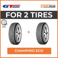 2pcs GT RADIAL 175/65R14 CHAMPIRO ECO Car Tires