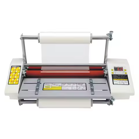 Advertising photo machine lamination machine, small double-sided cold lamination 9350 roller electri