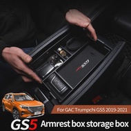 For GAC Trumpchi GS5 2019 to 2021 Central Armrest Storage Box Center Console Non-slip Mat /ABS Organ