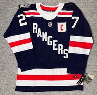 NHL冰球衣 New York Rangers 紐約遊騎兵隊 美式復古 美式街頭oversize hiphop球衣90’s