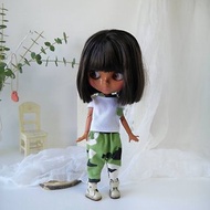 Blythe doll clothes set, pants doll, Blythe doll t-shirt, shoes Blythe doll