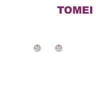 TOMEI Akoya Pearl 5mm Earrings,White Gold 750
