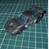 2019 HOT WHEELS PURSUIT CHEVY CORVETTE C6-R POLICE GRAY 1:64 DIECAST 2 7/8" CAR