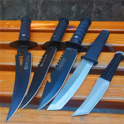 12 Inch Fixed Blade Bowie Knife | Hunting Knife, ABS Handle | Sheath | Designed for Hunting, Surviva