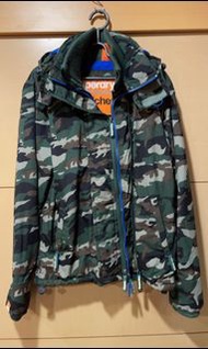 SUPERDRY 極度乾燥 迷彩外套 S號