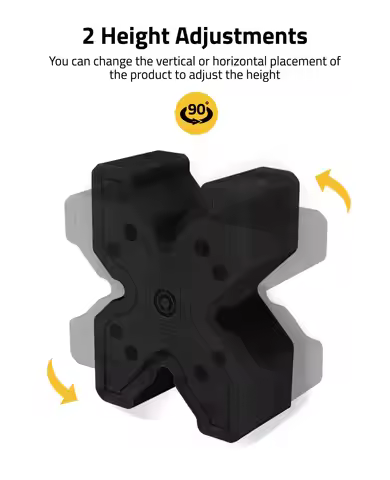 CVLIFE Big Size X-Block Rest Lightweight EVA Foam Block for Recoil Reduction for Hunting Outdoor Act