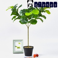GLENES Artificial Fiddle Leaves Fig Tree, Large Real Touch Fake Ficus Tree, Photography Prop Plastic