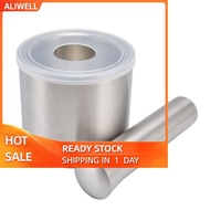 Aliwell Spice Grinder Mortar Pestle Glossy Texture For Kitchen Home Restaurant