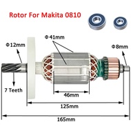 Armature Rotor For MAKITA 0810 0810T 7 Teeth Electric Rotary Hammer Rotor Motor Chipping Gun Armatur