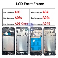 New For Samsung A02s A03s A03 Core A04 A04s A04E LCD Front Frame Bezel Cover Replacement