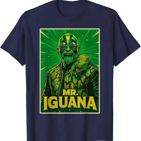 Mr Iguana Lover Funny Kids Adults T Shirt