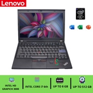 Laptop Lenovo Thinkpad X220 intel core i5 2th Ram 8Gb Ssd 512Gb