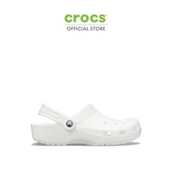 CROCS รองเท้าลำลองผู้ใหญ่ CLASSIC CLOG รุ่น 10001100 - WHITE สีขาว M8/W10