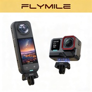 BRDRC Magnetic Quick Release Mount,for insta360 Ace Pro/2/X5,Quick Release Adapter Mount Accessories