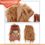 1/2 Light Brown Unleash Wild Side With Lion Plush Ears Headband Tail And Paws Kit Comfortable