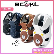 【 BCKL 】Baby's Bear & Star Bibi Sound Toddler Sandals | Boys Shoes Kids Slippers First Walkers | Kas