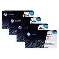 HP 646X BLACK / 646A CYAN,YELLOW,MAGENTA LaserJet Toner Cartridge