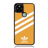 Casing Case Google Pixel 8 7A 7 6 6A 5 5A 4 4A 3A 2 Pro XL 4G 5G Adidas Samba Light Orange Stripes A