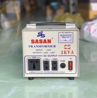 Bộ đổi nguồn 220v sang 110v biến thế biến áp chuyển điện 220v ra 100v 2KVA SASAN BẢO HÀNH 18 THÁNG