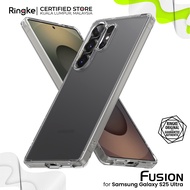 RINGKE® FUSION MATTE Anti-Fingerprint Samsung Galaxy S25 Ultra Translucent Hard Frost Back Shockproo