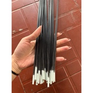 2 original solid glass rods 4mm-50cm and 5mm-60cm to make kite tails 1m7-2m-Huy The