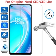 tempered glass case for oneplus nord ce 2 lite 5g cover on one plus nordce2 c e ec ce2 2lite ce2lite