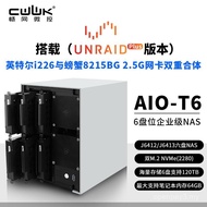Changwang J6413 NAS Host J6412 Pelayan Penyimpanan Rangkaian Enam-Bay Semua Dalam Satu ESXI