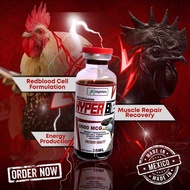 Hyper b12 5500mcg (Vitamin b12 + b15 w/ Mthltestos for rooster conditioning and breeding, Poultry.)