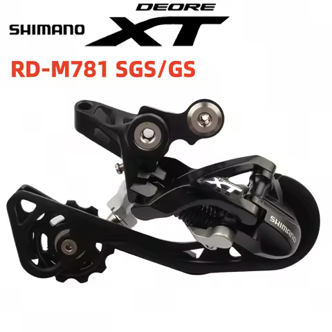 Shimano DEORE XT Series RD-M781-SGS/GS Rear Derailleur 10 Speed For MTB Mountain Bike Original Shima