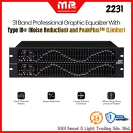 【MPRO】2231 Dual Channel 31 Band Graphic Equalizer Audio Equalizer With Type III™ Noise Reduction & P