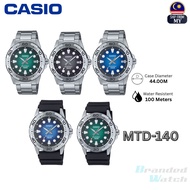 CASIO MTD-140 Man Analog Watch Jam Casio Lelaki Casio MTD-140 MTD140 MTD140D Jam Tangan Casio Jam Di