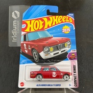 MERAH Hot Wheels Alfa Romeo Giulia TI Super Red Original Hotwheels