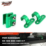 KX KXF Brake Hose Guide Clamp for Kawasaki KX250 KX450 KX250F KX450F KX 250F 450F 250X 450X 2006-202