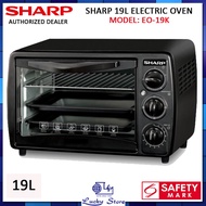 SHARP EO-19K 19L TABLE TOP ELECTRIC OVEN, 1 YEAR WARRANTY