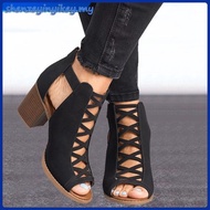 [Plus Size 43] Women Heels Sandals kasut perempuan Heels Plus Size 43 Murah