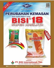 JT-IIS SUBUR BENIH JAGUNG HIBRIDA BISI 18 ISI 1KG JAGUNG BISI18 BIBIT